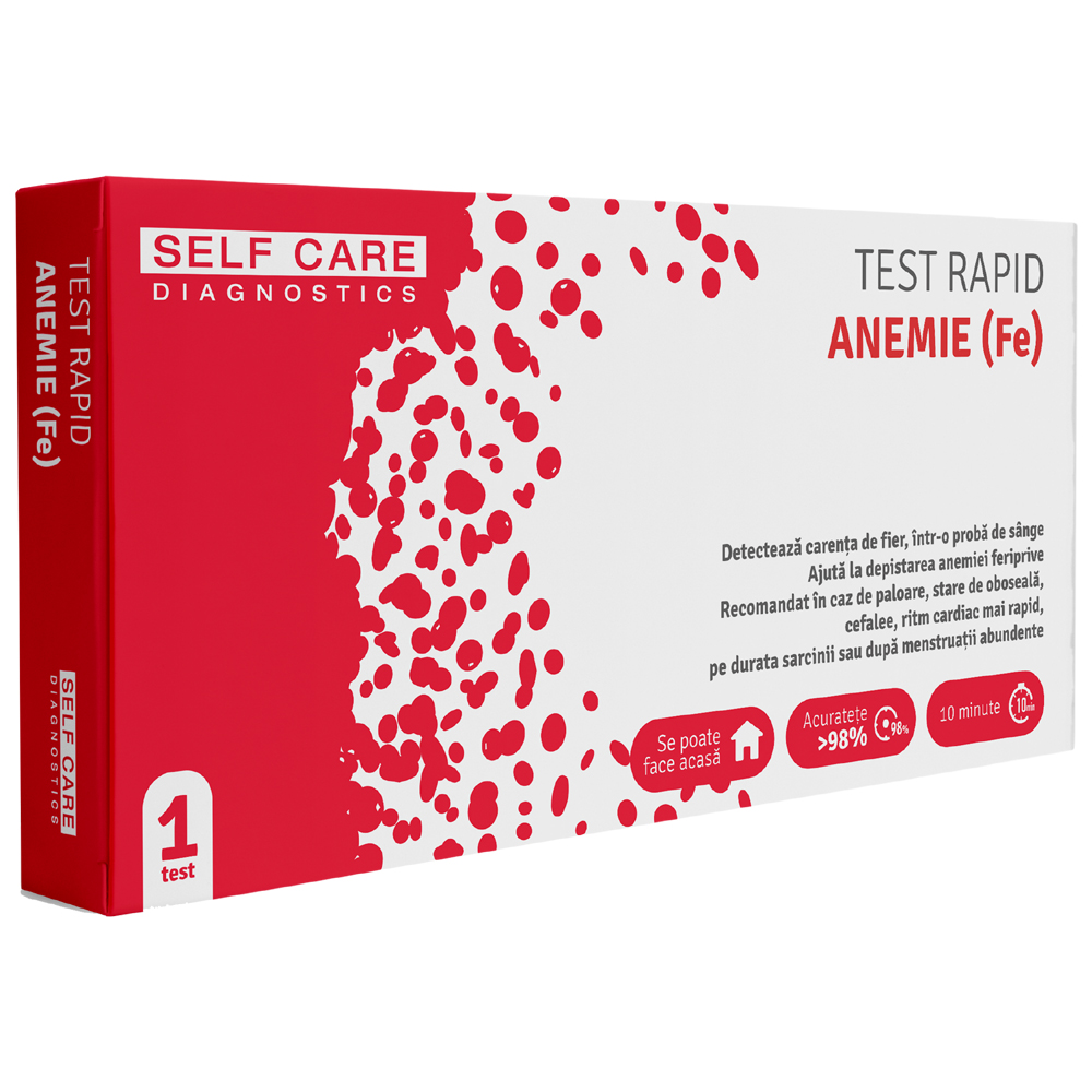 Test rapid anemie (Fe) Self Care
