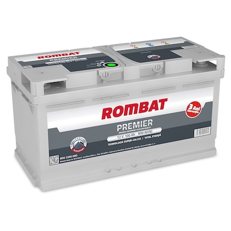 Acumulator auto Rombat 12V 100AH PREMIER 900A