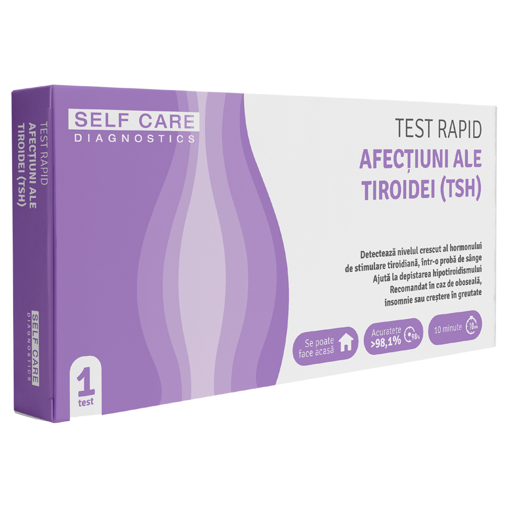 Test rapid afectiuni ale tiroidei (TSH) Self Care