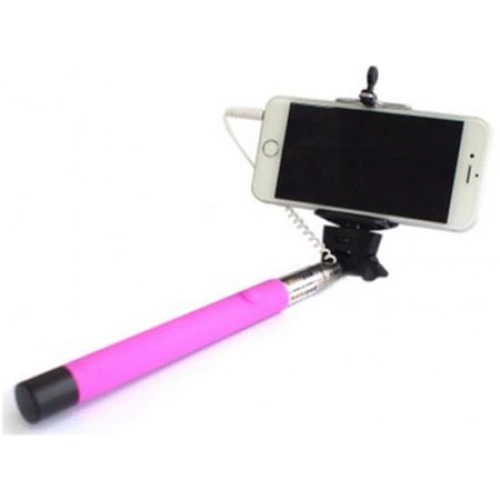 Selfie stick reglabil Moments 100 culoare Roz