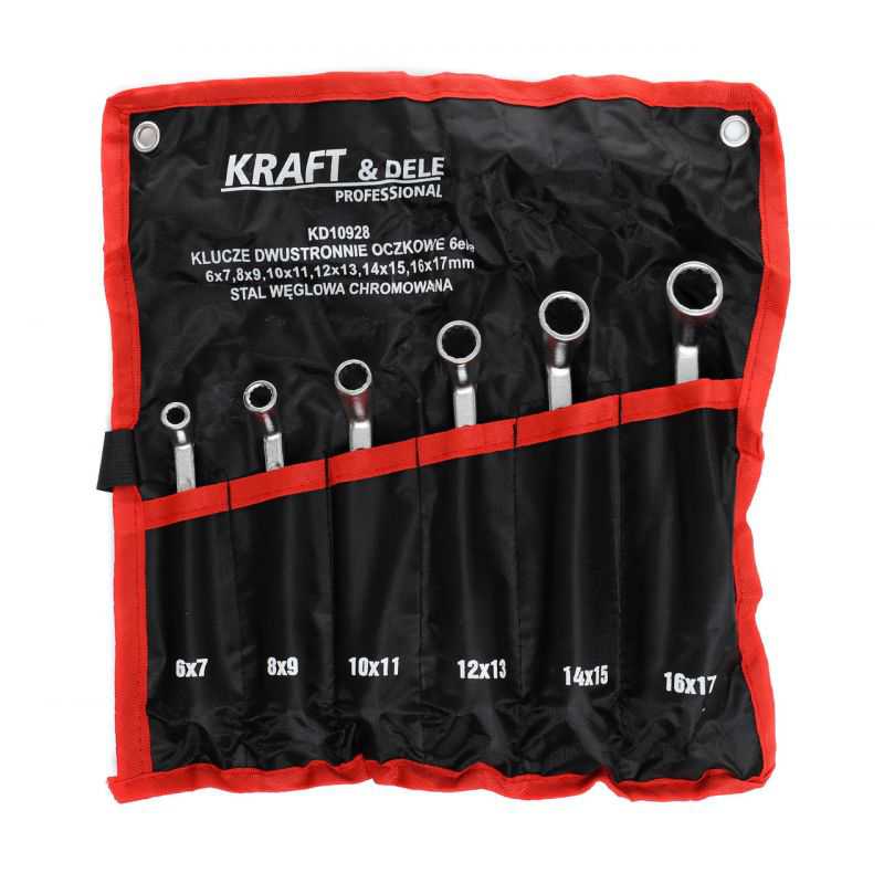 Set chei inelare combinate, 6 elemente, Kraft&Dele KD10928