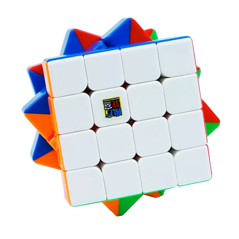 Cub Magic 4x4x4 Moyu MoFang RS4M magnetic, Stickerless, 364CUB-1