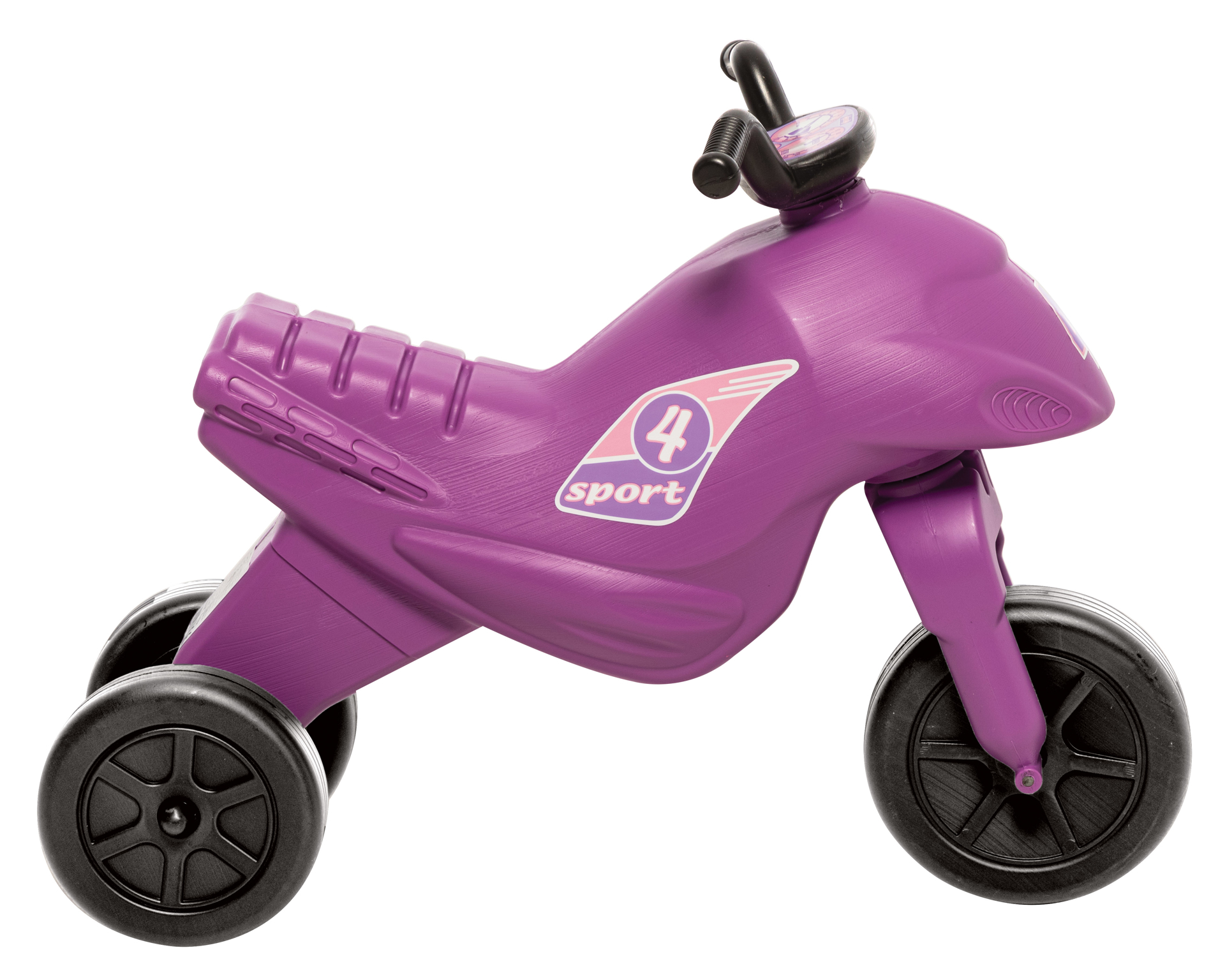 Motocicleta copii cu trei roti fara pedale, mediu, culoarea mov articole imagine 2022 protejamcopilaria.ro