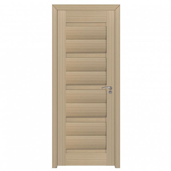 Usa de interior din lemn, BestImp G2-88-D, stanga/dreapta, stejar deschis, 203 x 88 cm, toc reglabil