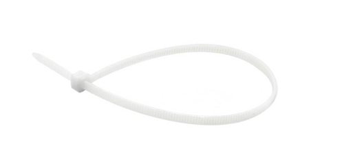 Coliere din nylon alb – 150×3.6mm UV 100 bucati, GEKO G17146 100