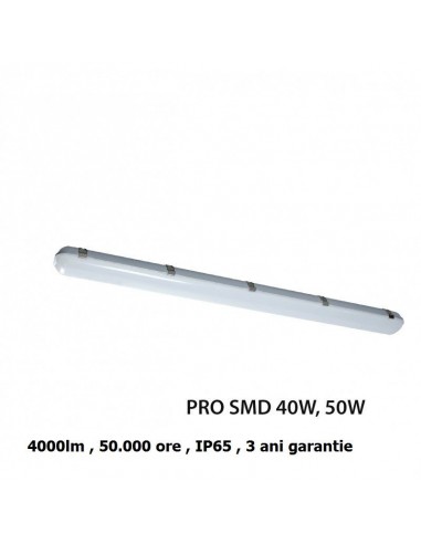 40W Corp Iluminat Industrial PRO SMD 120 lm/w 4000/6000K
