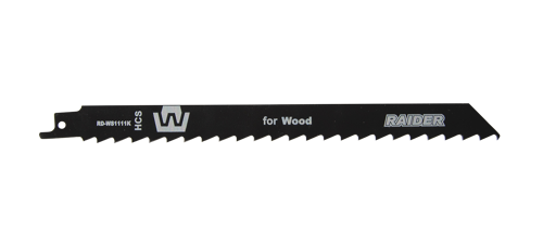 Set 2 bucati lame fierastrau sabie pentru lemn 225x1.25mm (8.5mm)RD-WS1111K, Raider, 155421