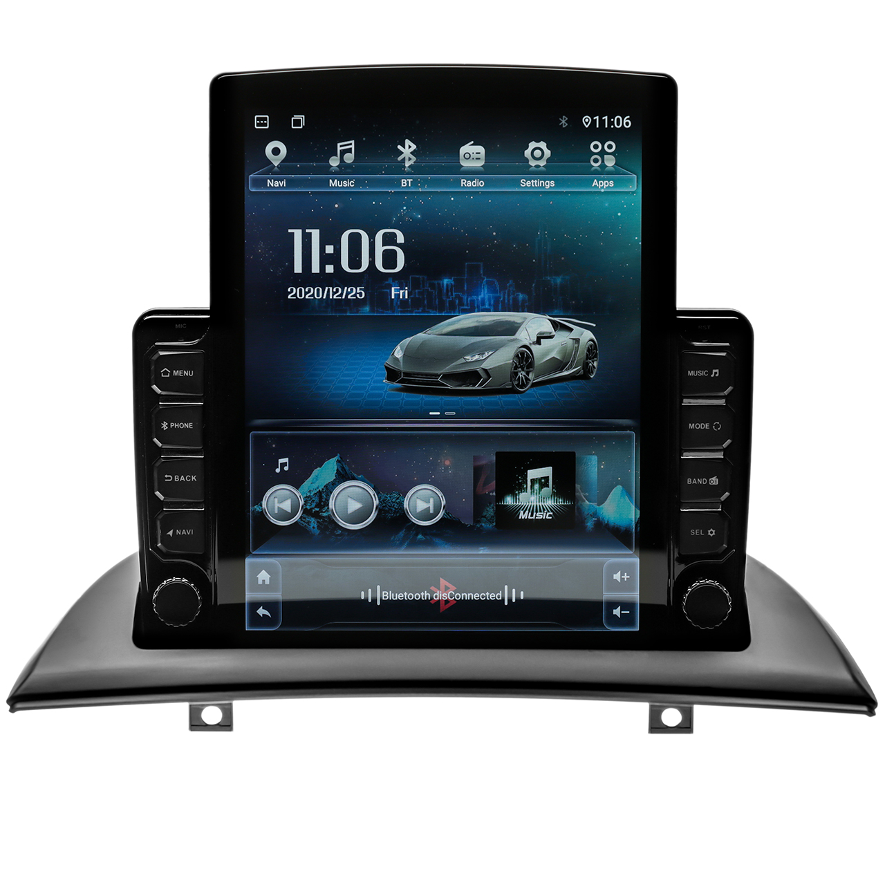 Navigatie AUTONAV PLUS Android GPS Dedicata BMW X3 E83, Model XPERT Memorie 16GB Stocare, 1GB DDR3 RAM, Butoane Si Volum Fizice, Display Vertical Stil Tesla 10
