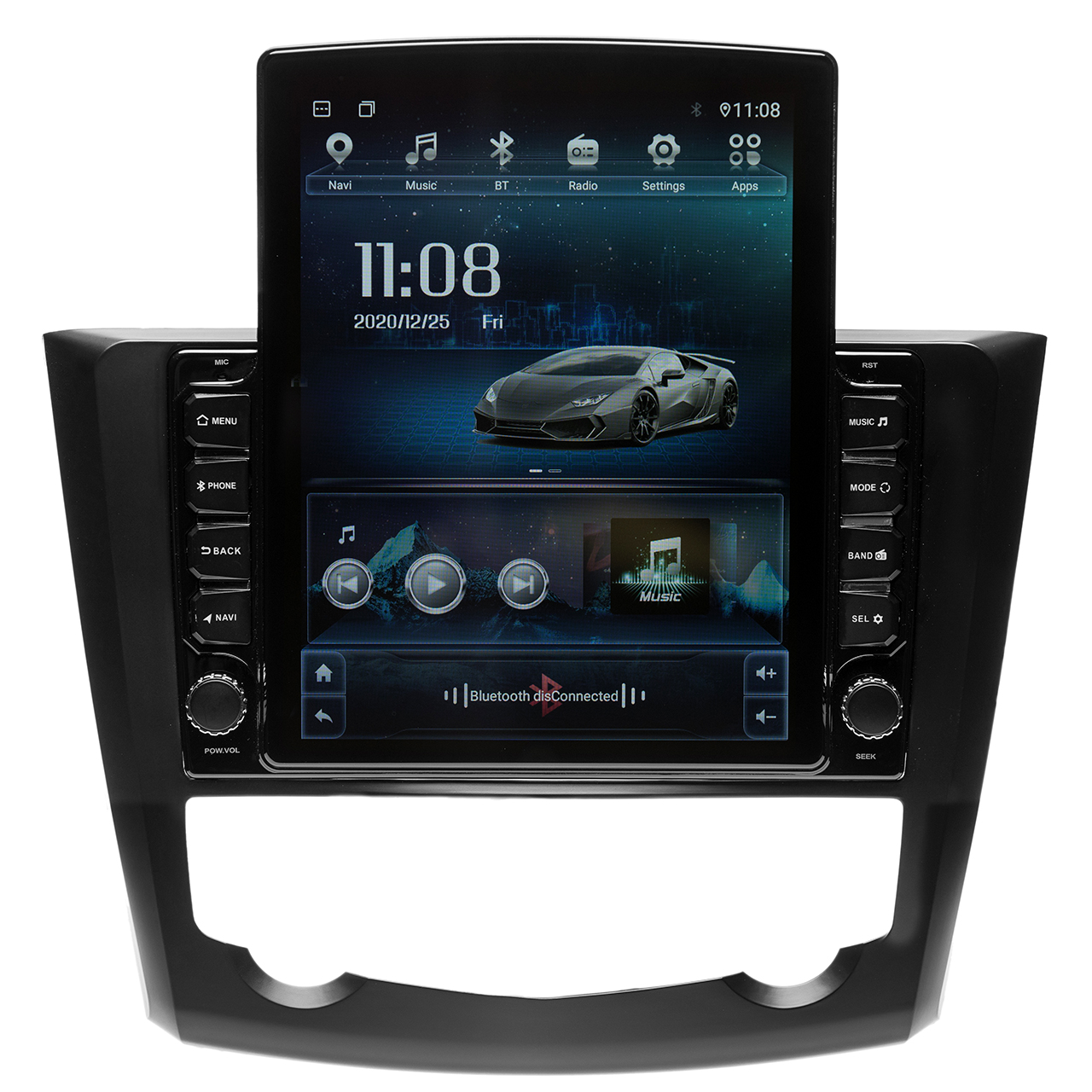 Navigatie AUTONAV ECO Android GPS Dedicata Renault Kadjar Dupa 2015, Model XPERT 16GB Stocare, 1GB DDR3 RAM, Display Vertical Stil Tesla 10