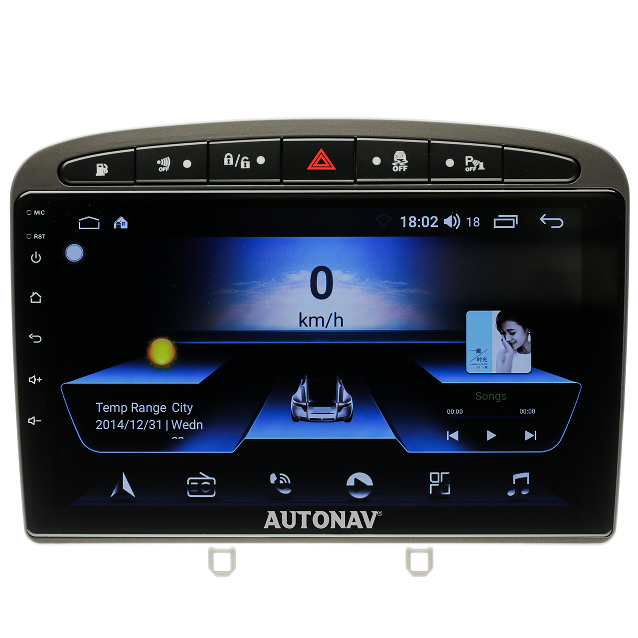 Navigatie AUTONAV Android GPS Dedicata Peugeot 308 2006-2013 si 408 2010-2014, Model Classic, Memorie 32GB Stocare, 2GB DDR3 RAM, Display 9