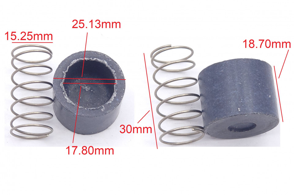 Set arc+dop plastic pentru supapa de sens compresor de aer NR.868
