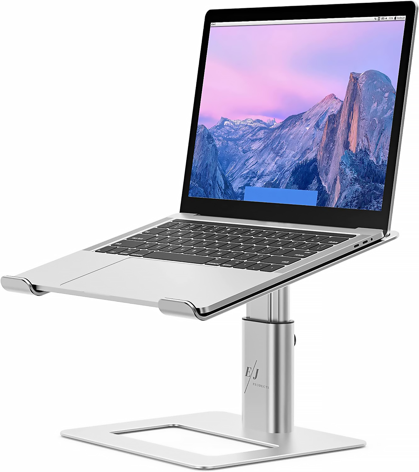 Stand multifunctional pentru laptop, fabricat din aluminiu, ergonomic si portabil, EJ PRODUCTS Aluminiu imagine noua idaho.ro