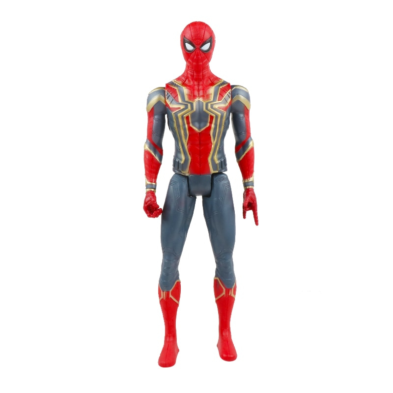 Figurina Iron Spiderman Clasic cu sunete Titan Hero, 30 cm