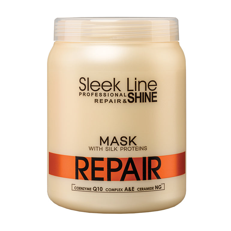 SLEEK LINE - Masca REPARATOARE - par deteriorat, 1000ml