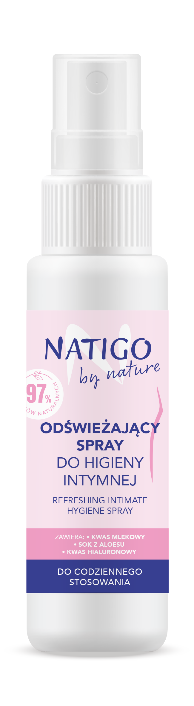 NATIGO BY NATURE - Spray igiena intima - 97% natural ingredients, 100ml