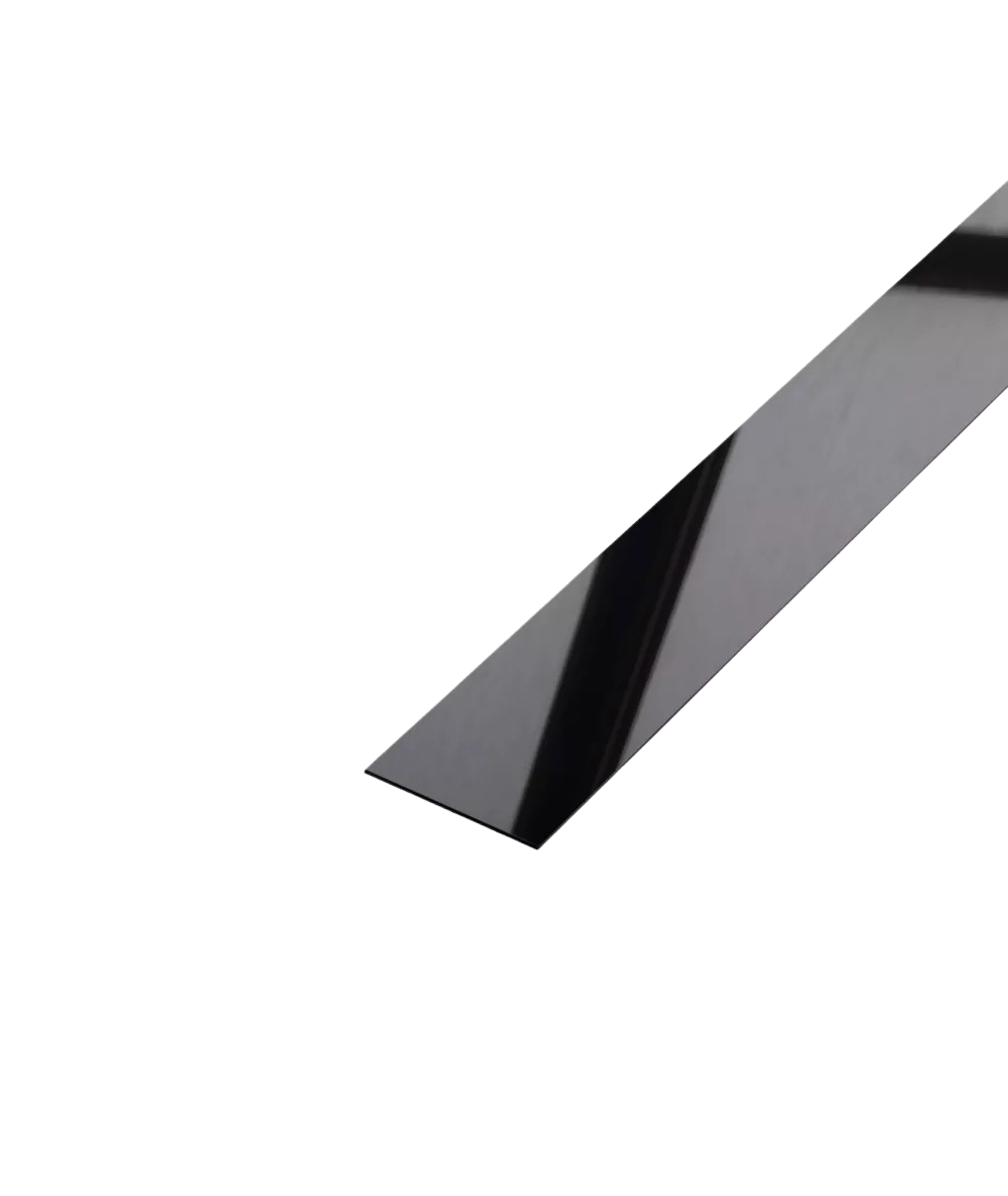 Profil platbanda inox negru oglinda 20x0.6x2700 mm