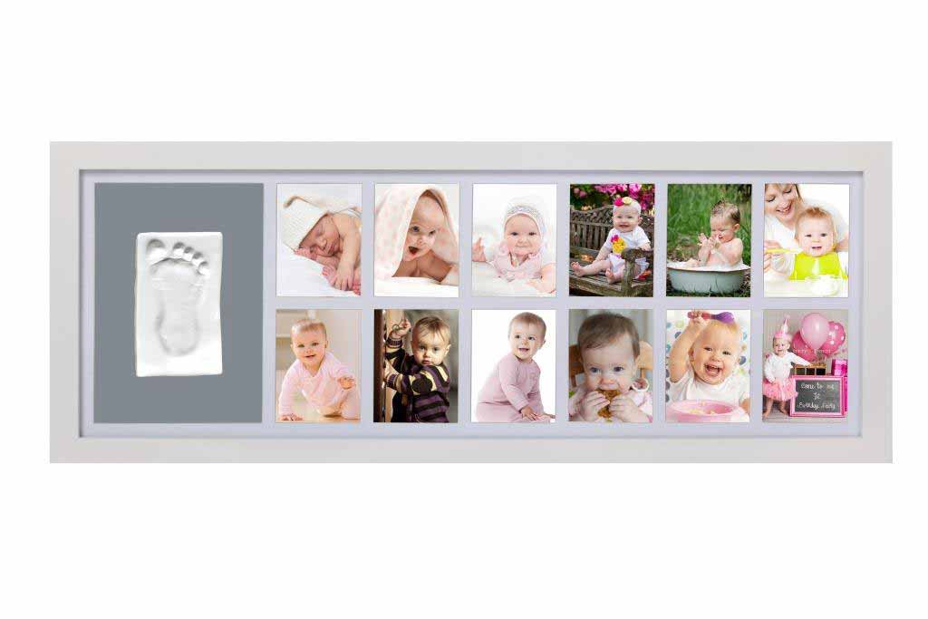 Kit rama foto cu amprenta mulaj manuta sau piciorus Baby\'s First Year