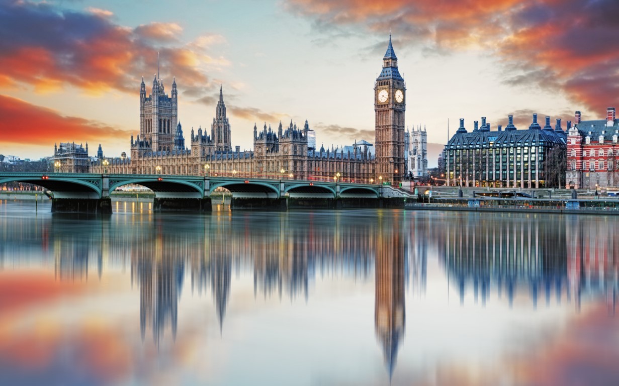 Fototapet de perete autoadeziv si lavabil Big Ben, Parlament, Londra, 200 x 150 cm