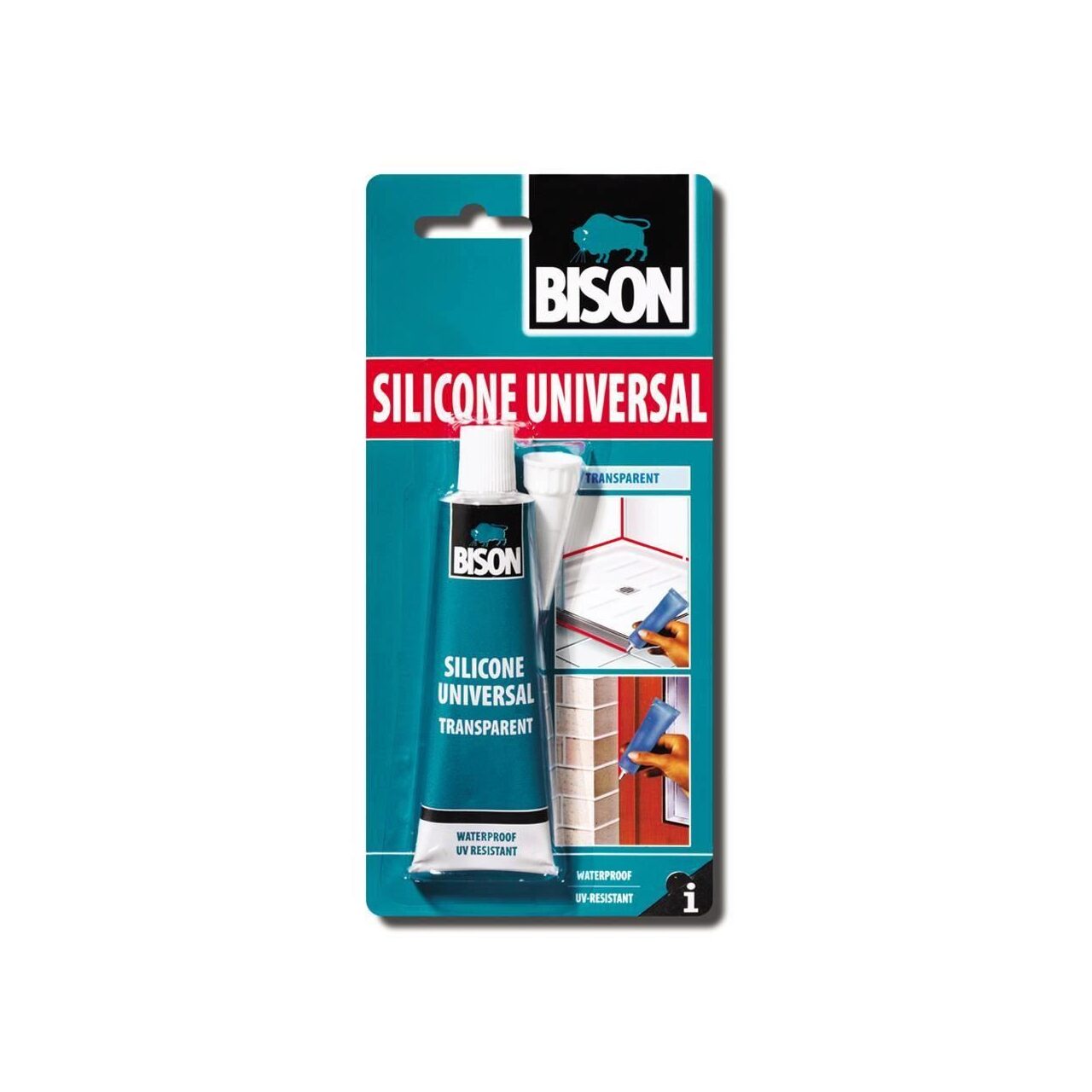 Silicon Universal BISON, transparent, 60ml