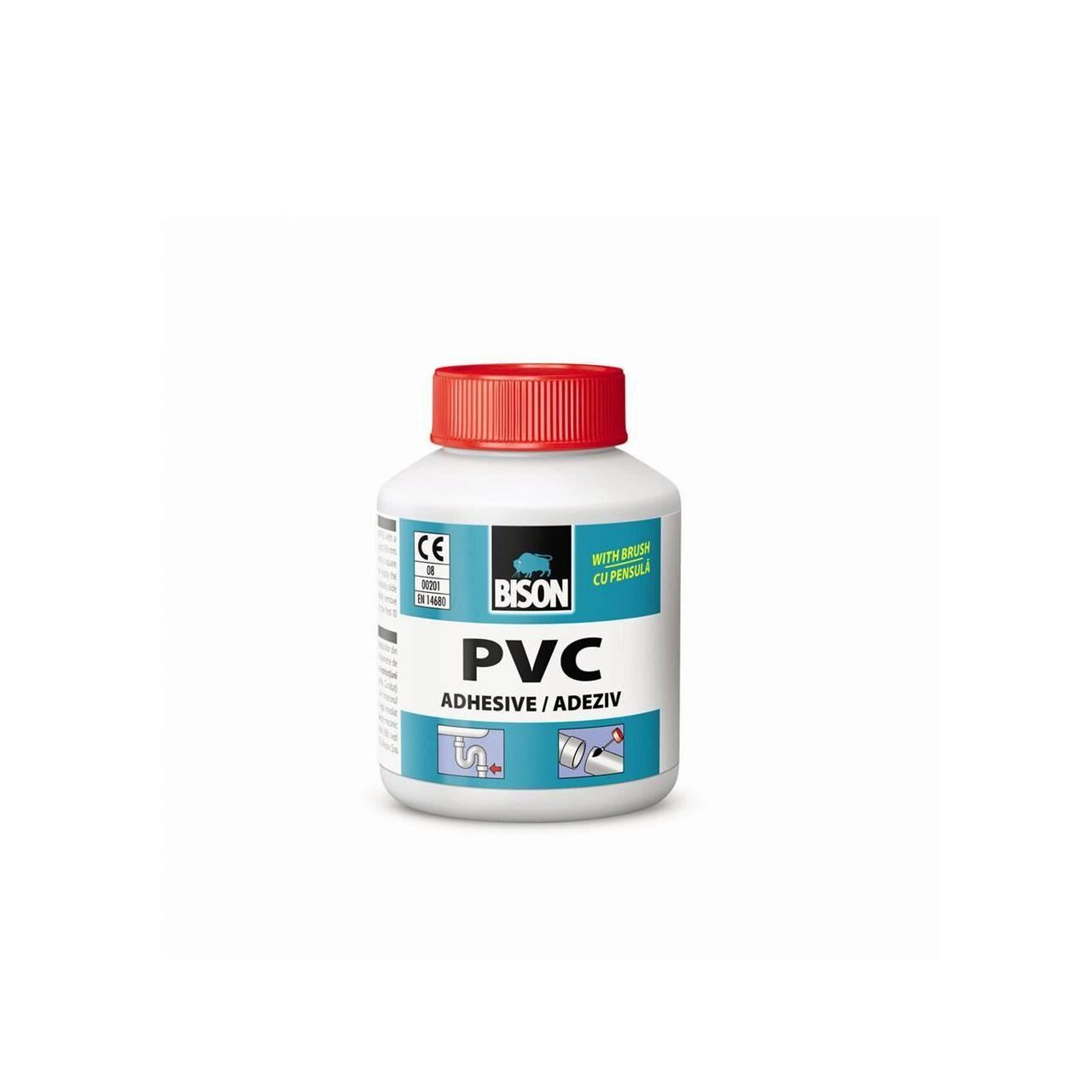 Adeziv pentru țevi din PVC rigid BISON PVC Adhesive, 100ml
