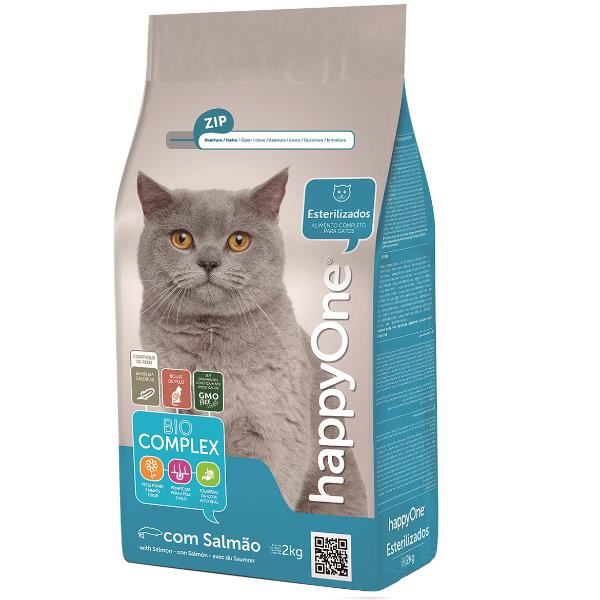 Hrana uscata pentru pisica sterilizata HappyOne, 2 kg
