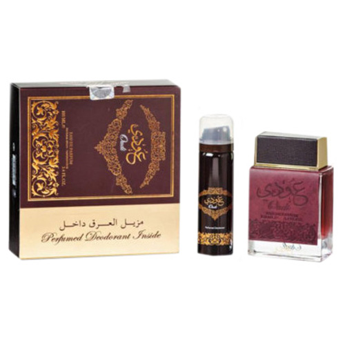 Set Ard Al Zaafaran, Oudi, Unisex: Apa de Parfum, 100 ml + Deodorant Spray, 50 ml