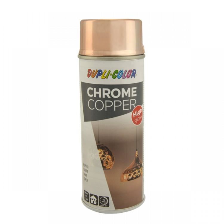 Vopsea spray decorativa efect cupru DUPLI-COLOR Chrome Copper, 400ml