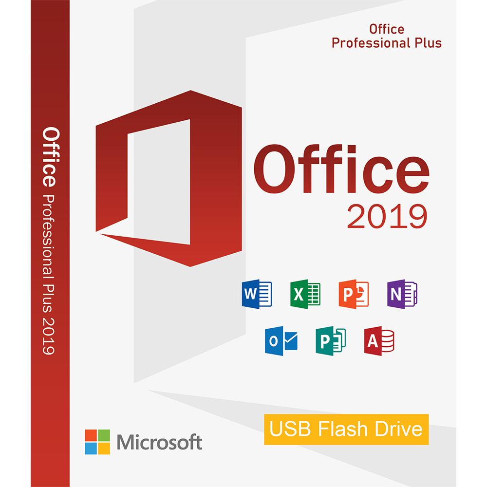 Office 2019 Professional Plus, 32/64 bit, Multilanguage, Retail, Flash USB 2.0 – 8GB 2.0 imagine noua idaho.ro