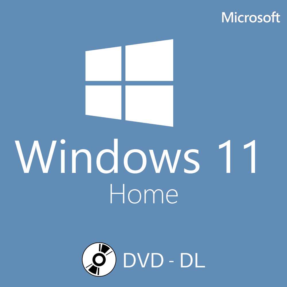 Windows 11 Home, 64 bit, Multilanguage, Retail, DVD-DL