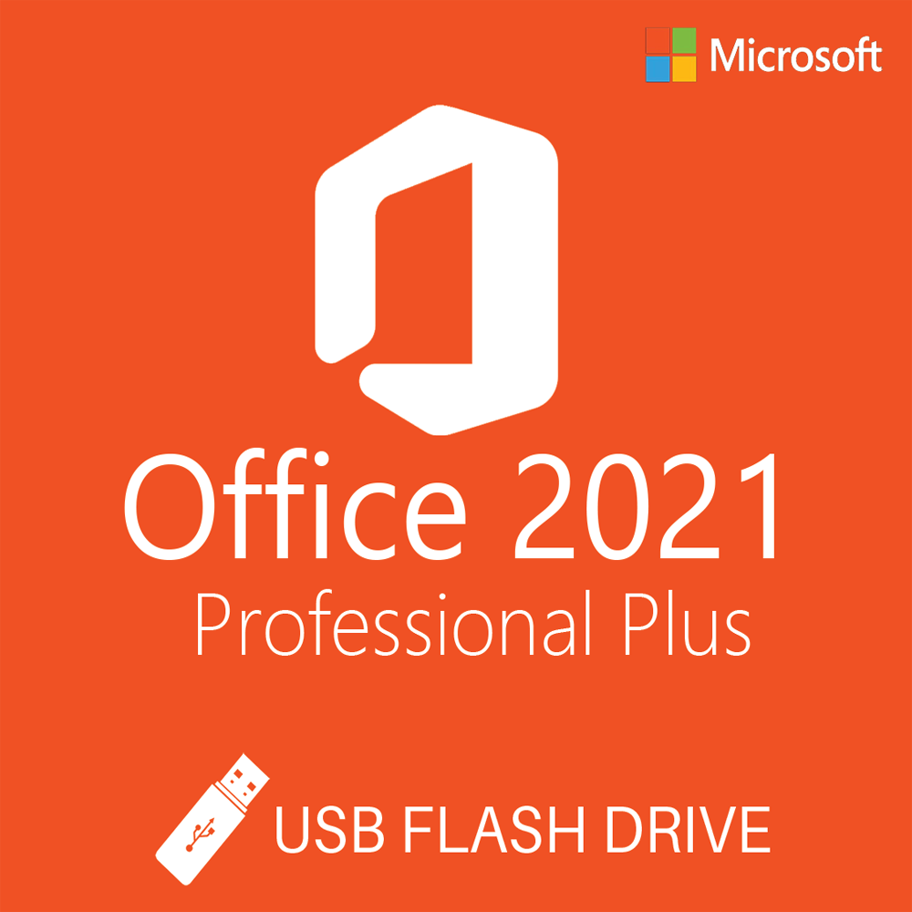 Office 2021 Professional Plus, 32/64 bit, Multilanguage, Retail, USB 3.2 - 32GB