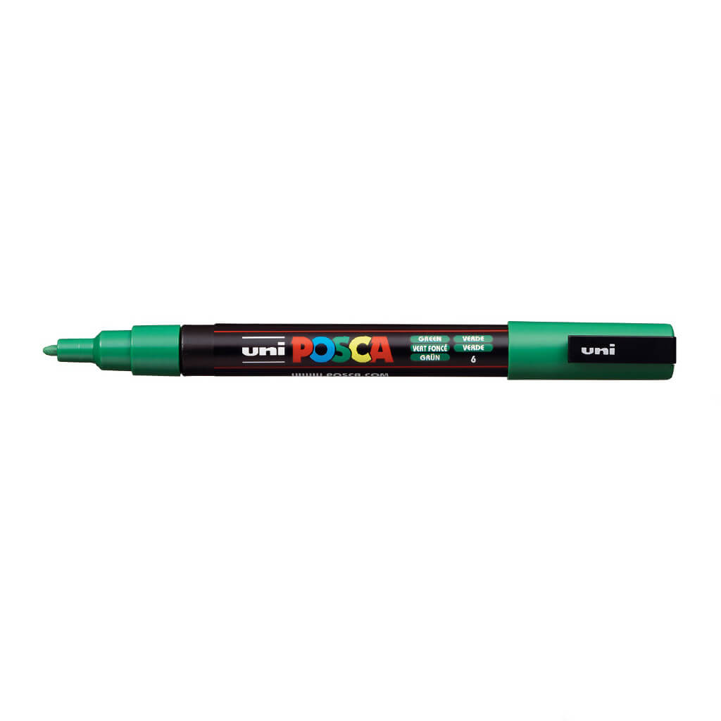 Marker UNI PC-3M Posca 0.9-1.3 mm - verde
