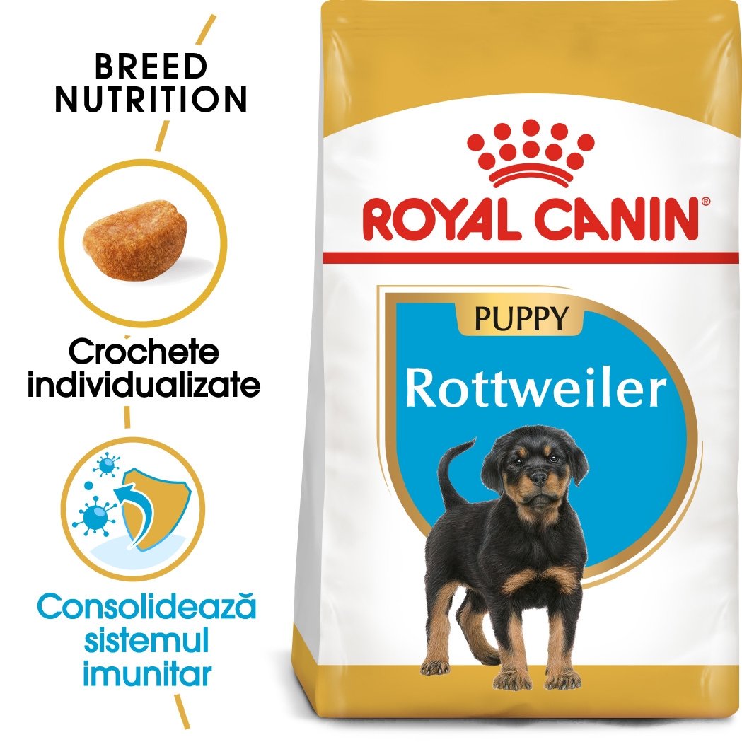 Royal Canin Rottweiler Puppy, hrană uscată câini junior, 12kg