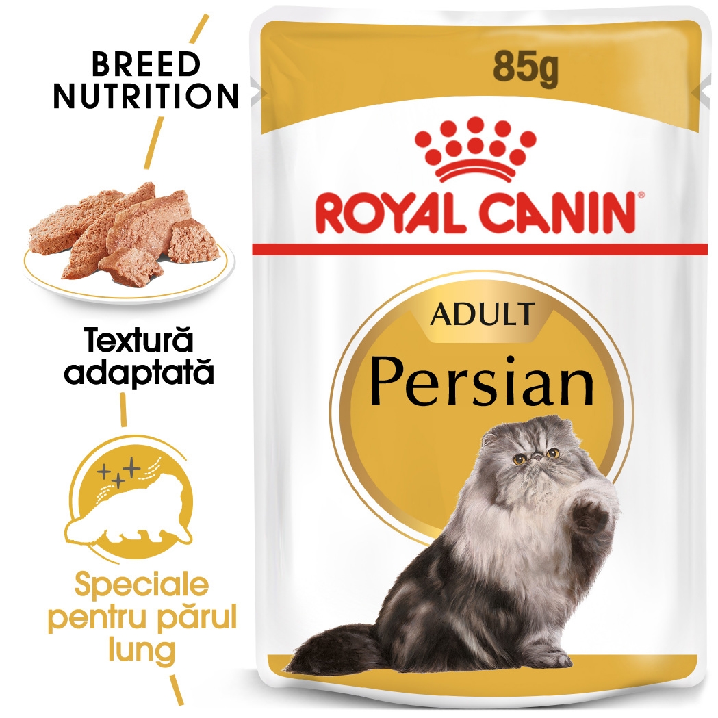 Royal Canin Persian Adult, plic hrană umedă pisici, (pate), 85g