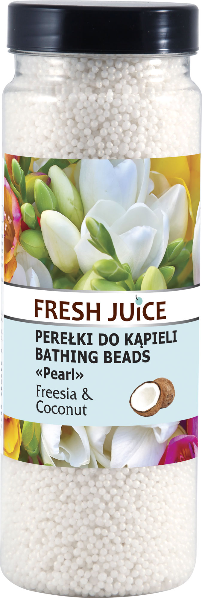 Perle de Baie cu Extract de Fresie si Cocos - 450 gr - Fresh Juice