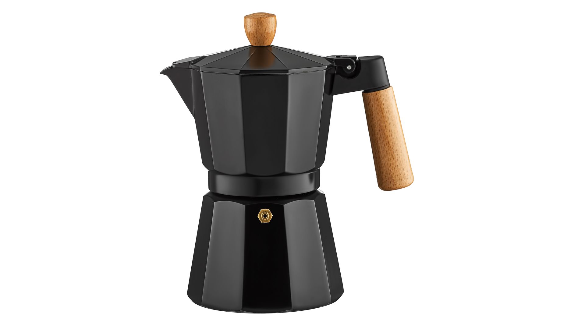 Cafetiera espresso, 6 portii, 300ml, negru, Ambition Natural