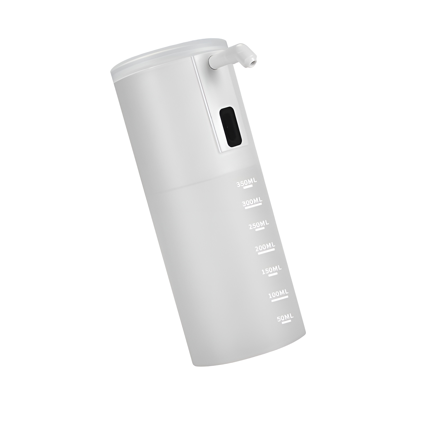 Dozator automat de sapun lichid, ZEQAS, senzor inteligent Touchless, transforma sapunul lichid in spuma, culoare alb, capacitate 350 ml