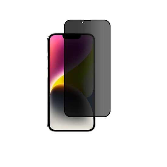 Folie Privacy pentru iPhone 14 Pro ,Full Cover, 6D,Calitate Superioara,Black