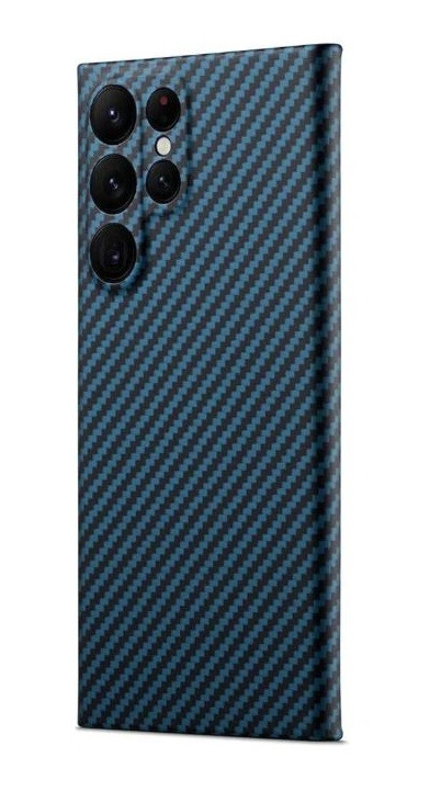 Husa din kevlar pentru Samsung Galaxy S22 Plus - Albastru