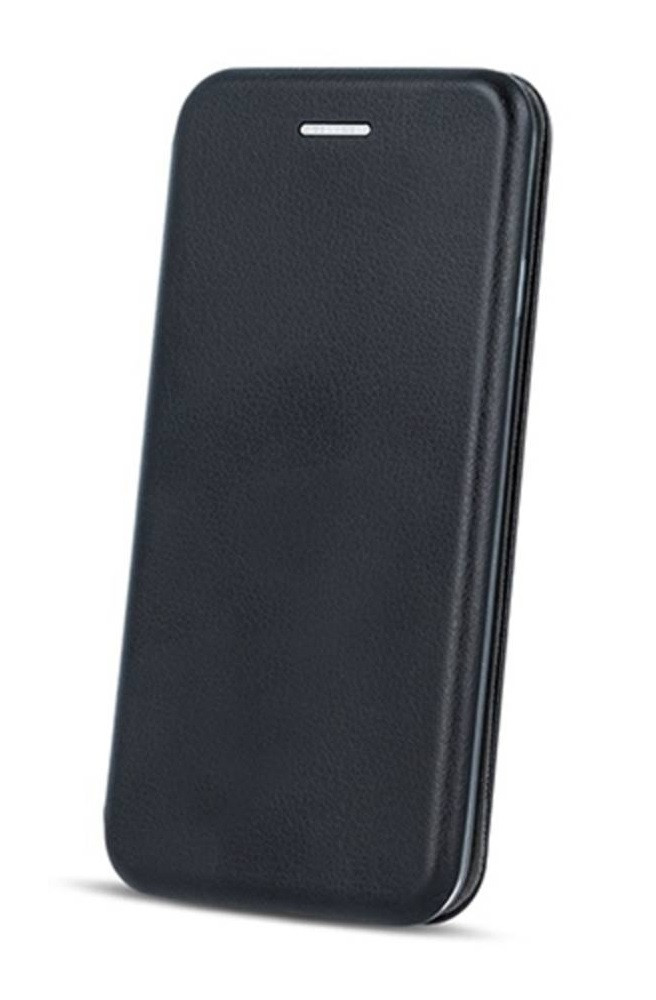 Husa de protectie tip carte pentru Xiaomi Redmi Note 9 Pro, Inchidere magnetica, Negru