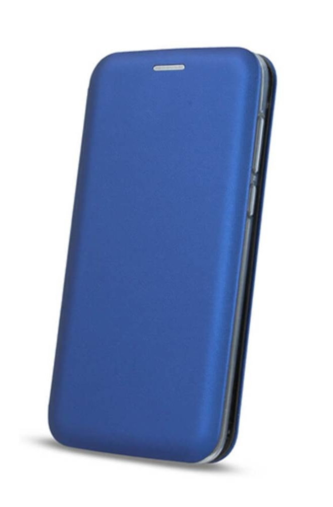 Husa de protectie tip carte pentru Xiaomi Redmi Note 10, Inchidere magnetica, Albastru