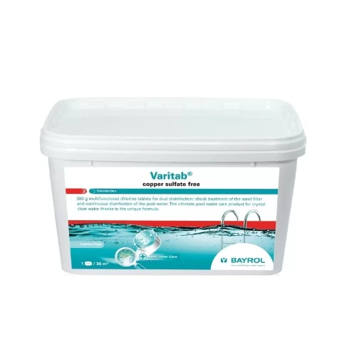 Dezinfectant pe baza de clor pentru piscine Bayrol, Varitab 300g, 5.4 kg