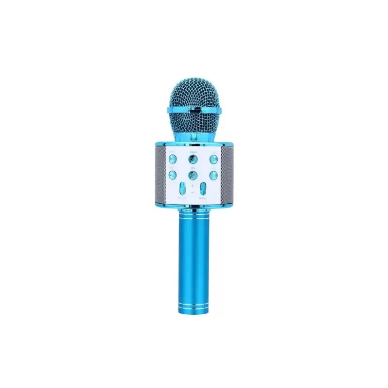 Microfon wireless pentru karaoke MalPlay,bleu