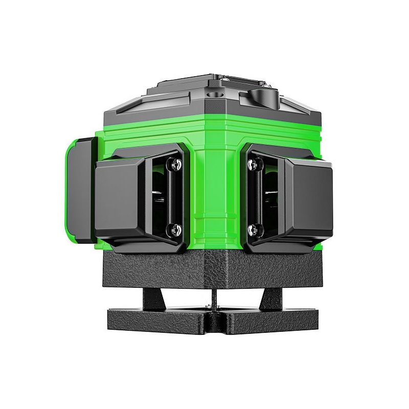 Nivela laser 3D, 3x360º, raza de actiune 25 m, functie de autonivelare, fascicul laser verde luminos orizontal si vertical, lungime de unda 635 nm