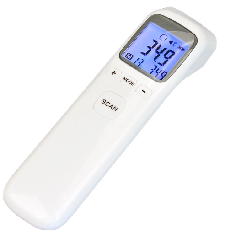Termometru digital cu infrarosu, determinarea temperaturii corpului, afisaj digital