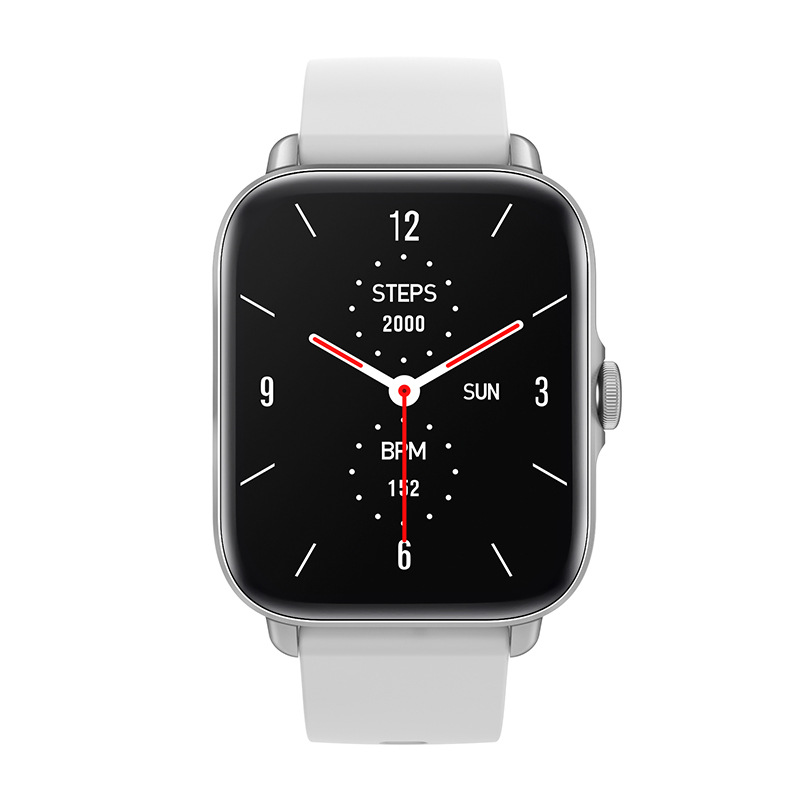 Smartwatch Y22, ecran TFT de 1.7â€�, notificari apeluri si retele sociale, monitorizare ritm cardiac si diferite moduri pentru activitaÈ›i sportive, carcasÄƒ metalicÄƒ, gri