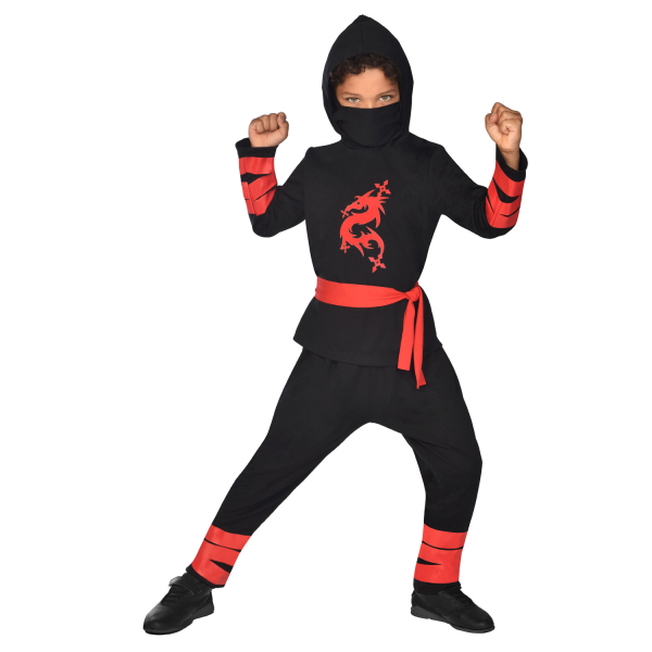 Costum Ninja Warrior pentru copii 12-14 ani 158 cm 12-14 imagine 2022 protejamcopilaria.ro
