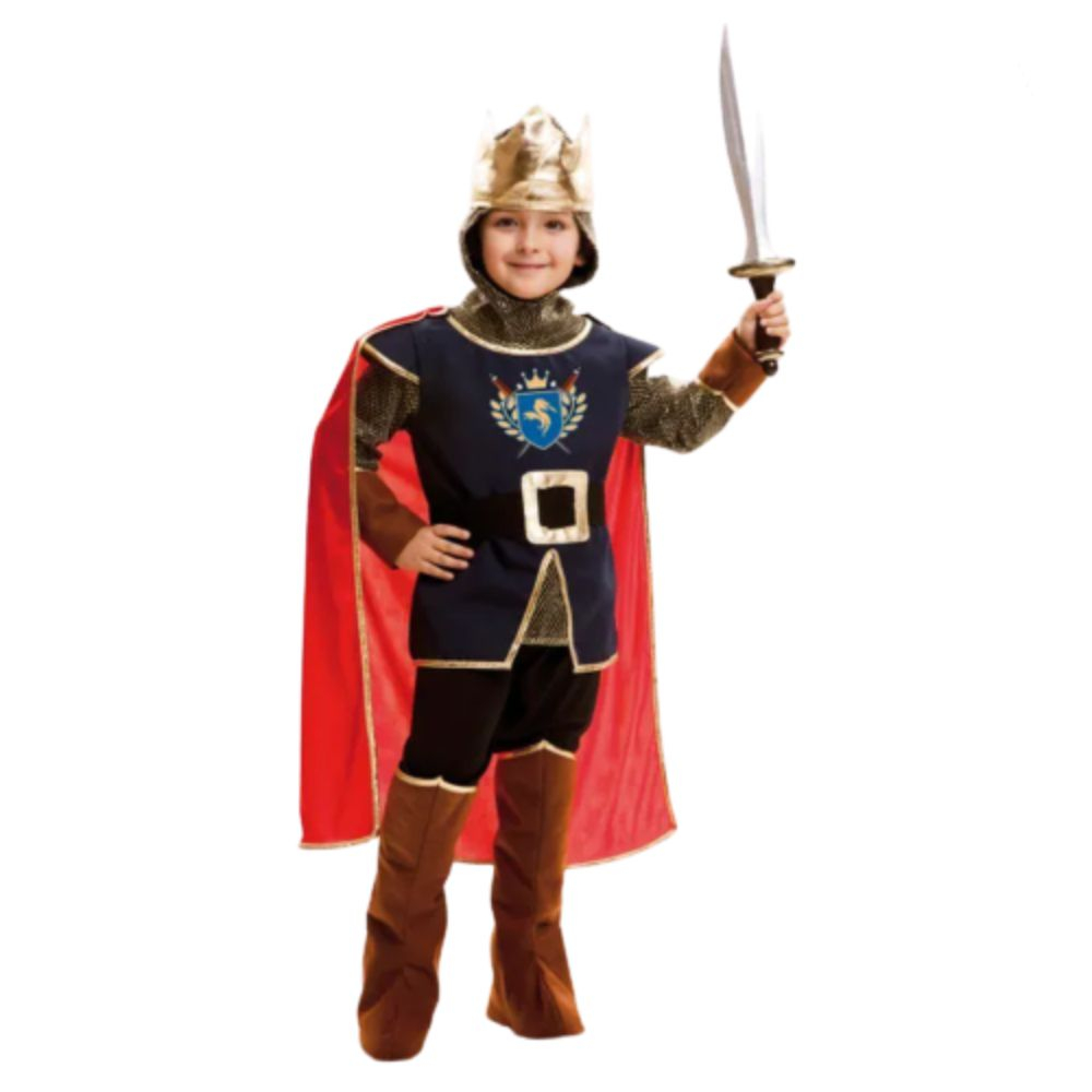 Costum Rege Medieval pentru baieti 3-4 ani 104 cm (3-4 imagine 2022 protejamcopilaria.ro
