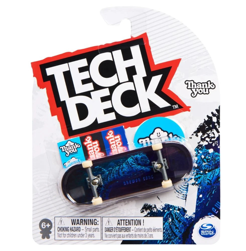 Mini placa skateboard Tech Deck, Thank you, SPM 20141226