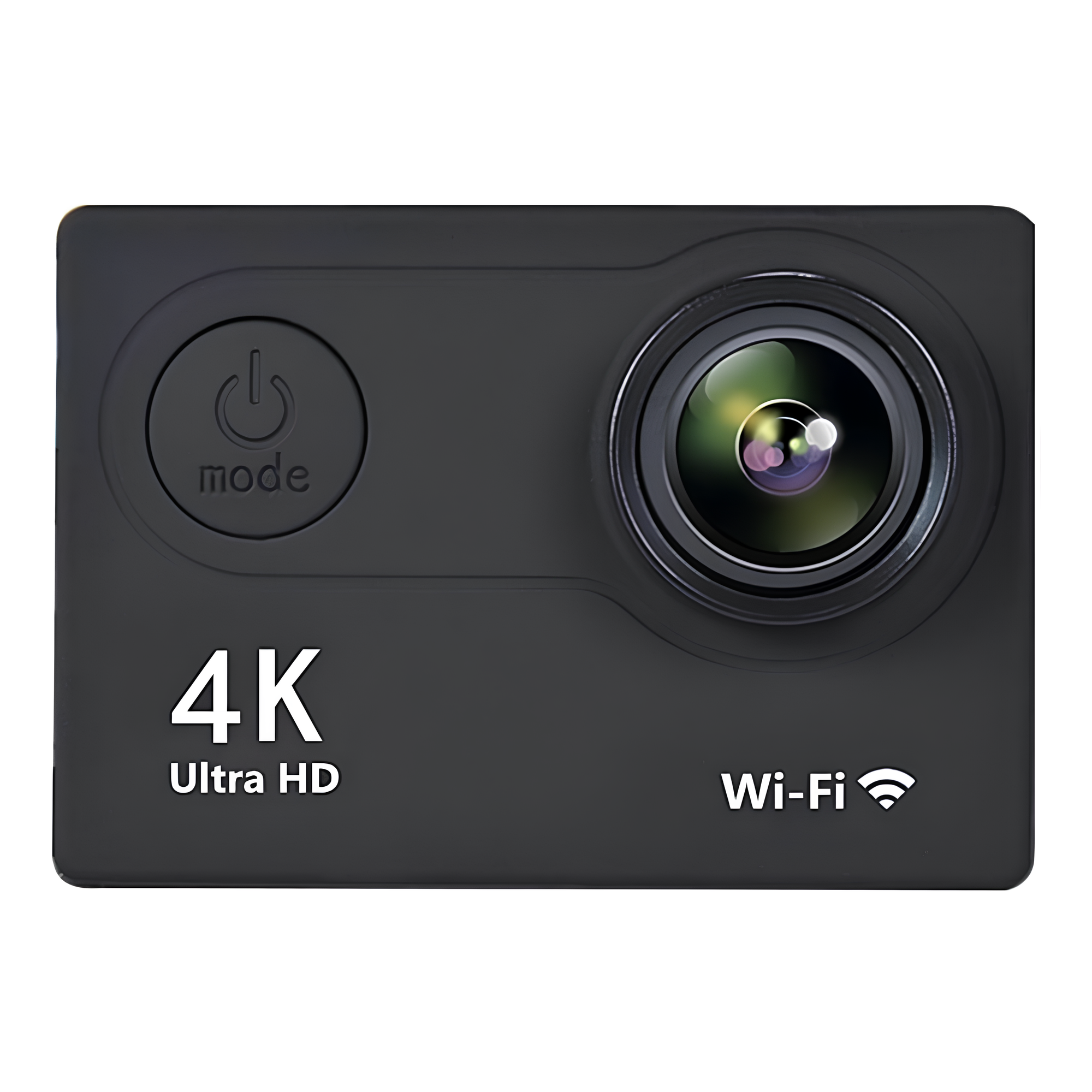 Camera video sport SpectrumPoint®, WIFI 4K Ultra HD, 16MP, 30fps, carcasa waterproof, unghi 170 grade, negru
