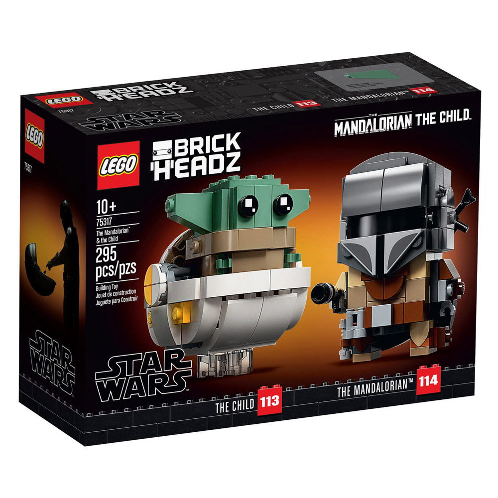 Set de construit LEGO® Star Wars, Mandalorianul si Baby Yoda, 295 piese